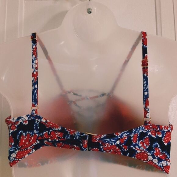 Michael Kors Angelina Lace Up Bikini Top - Picture 4 of 6